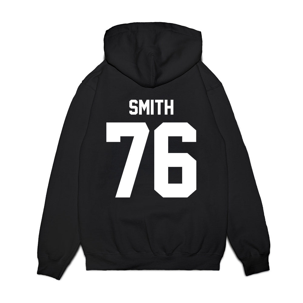 Liberty - NCAA Football : Gabriel Smith - Vintage Helmet Premium Hooded Sweatshirt-1