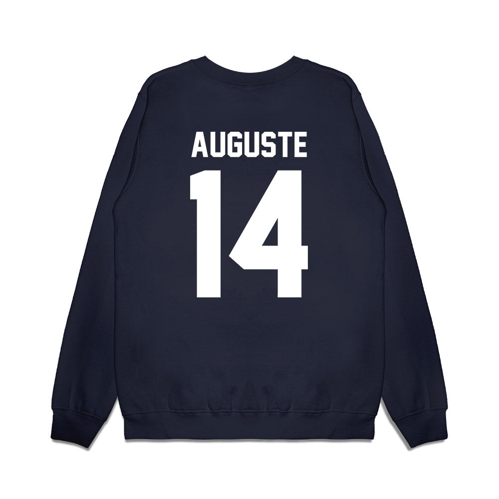Liberty - NCAA Football : Eli Auguste - Vintage Helmet Premium Crewneck Sweatshirt-1