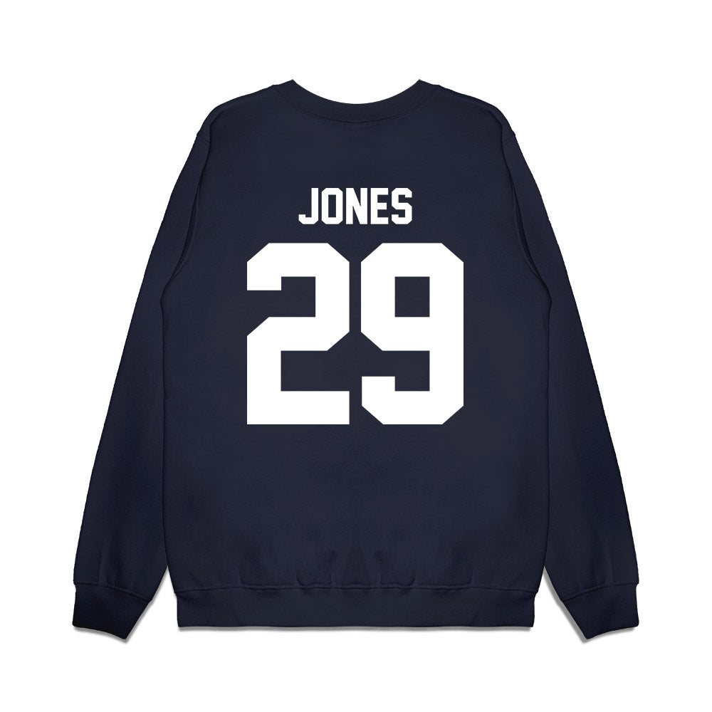 Liberty - NCAA Football : Akhori Jones - Vintage Helmet Premium Crewneck Sweatshirt-1