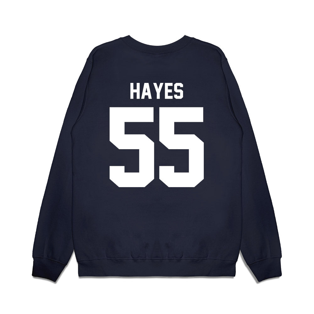 Liberty - NCAA Football : Harrison Hayes - Vintage Helmet Premium Crewneck Sweatshirt-1