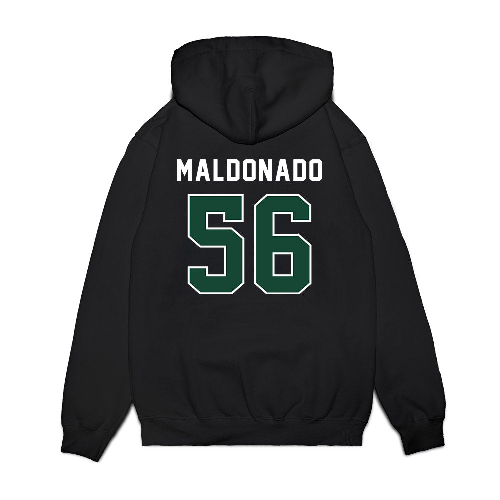 Ohio - NCAA Football : Benjamin Maldonado - Vintage Helmet Premium Hooded Sweatshirt-1