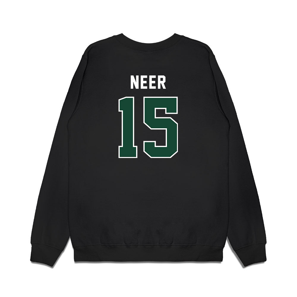 Ohio - NCAA Football : Riley Neer - Vintage Helmet Premium Crewneck Sweatshirt-1