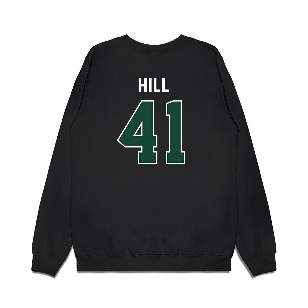 Ohio - NCAA Football : Creed Hill - Vintage Helmet Premium Crewneck Sweatshirt-1