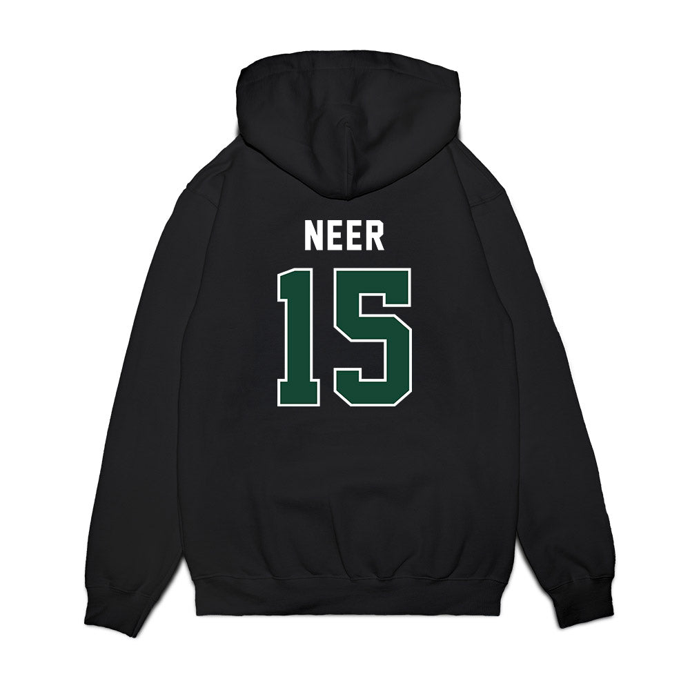 Ohio - NCAA Football : Riley Neer - Vintage Helmet Premium Hooded Sweatshirt-1