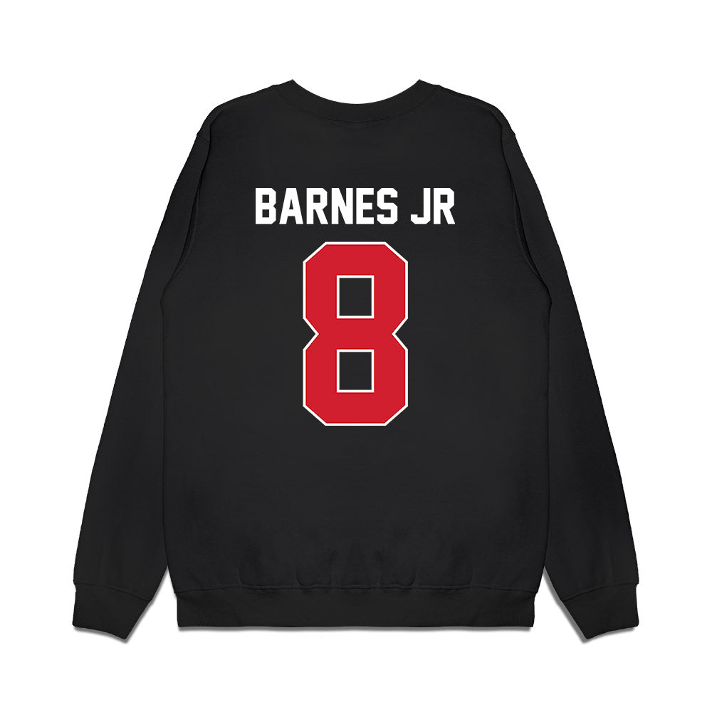 Arkansas State - NCAA Football : Brandon Barnes Jr - Vintage Helmet Premium Crewneck Sweatshirt-1