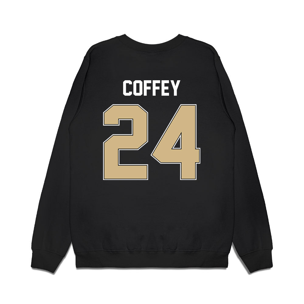 Purdue - NCAA Football : An'Darius Coffey - Vintage Helmet Premium Crewneck Sweatshirt-1