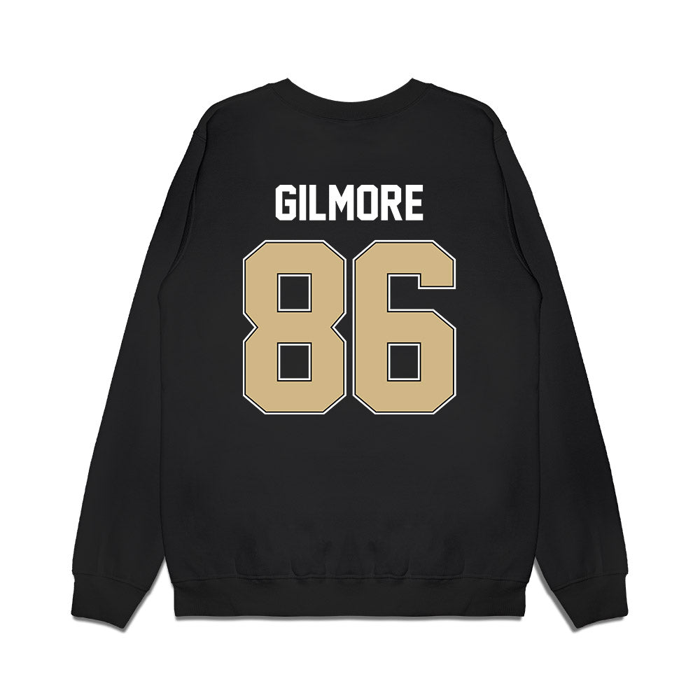 Purdue - NCAA Football : Landon Gilmore - Vintage Helmet Premium Crewneck Sweatshirt-1