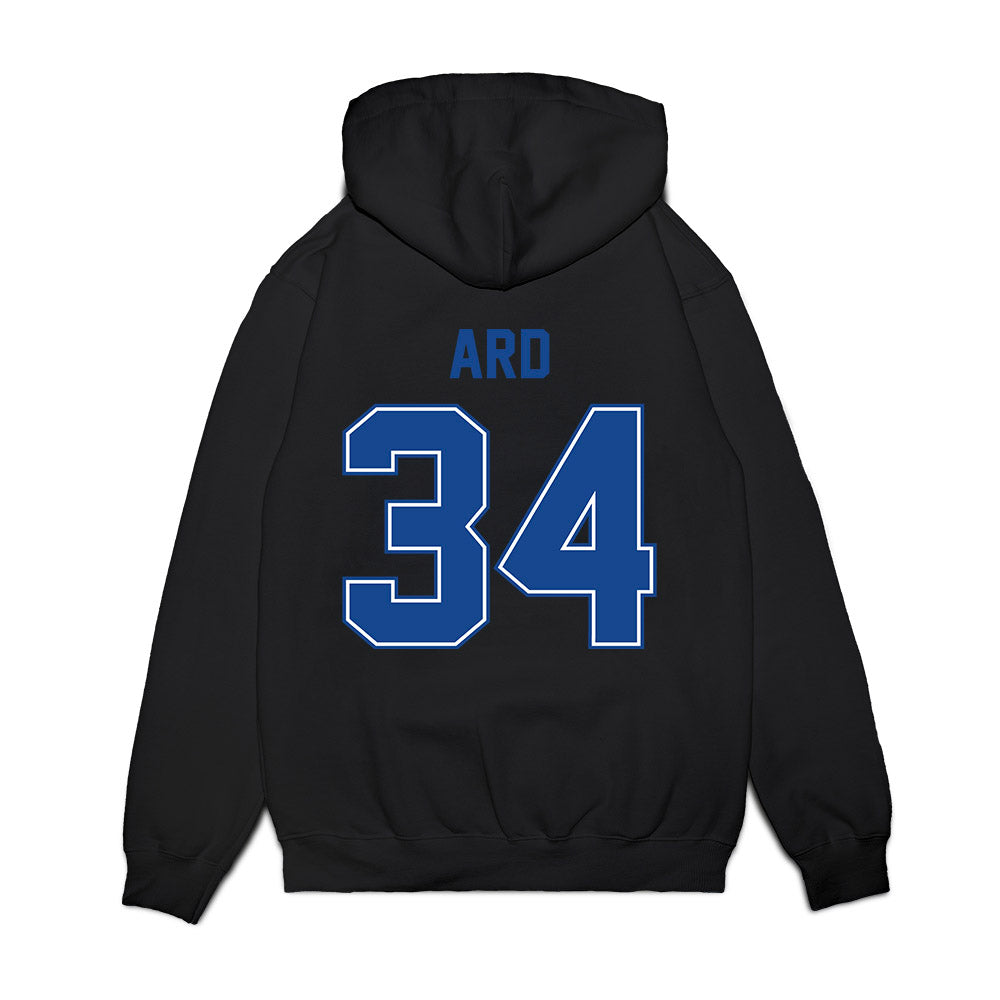 Boise State - NCAA Football : Greg Ard - Vintage Helmet Premium Hooded Sweatshirt-1