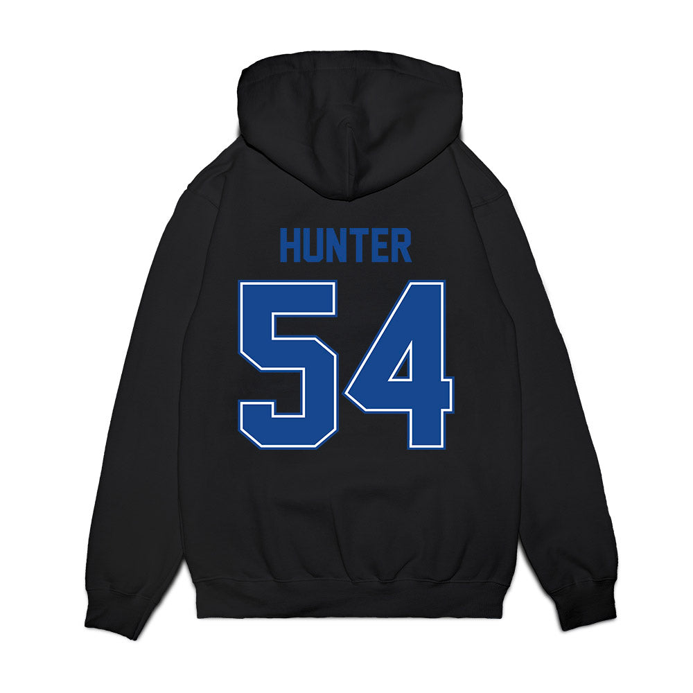Boise State - NCAA Football : Gabriel Hunter - Vintage Helmet Premium Hooded Sweatshirt-1
