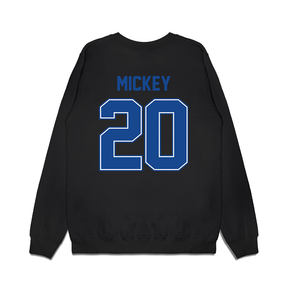 Boise State - NCAA Football : Jaden Mickey - Vintage Helmet Premium Crewneck Sweatshirt-1