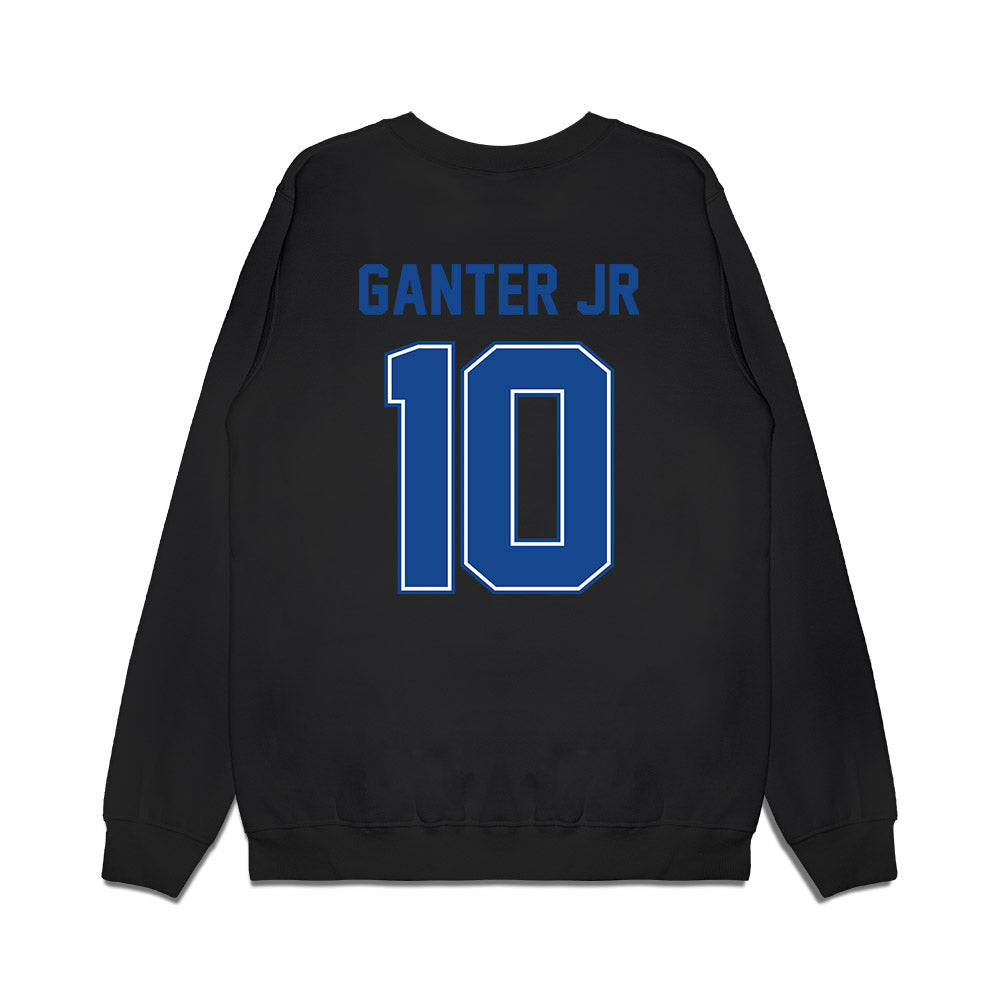 Boise State - NCAA Football : Derek Ganter Jr - Vintage Helmet Premium Crewneck Sweatshirt-1
