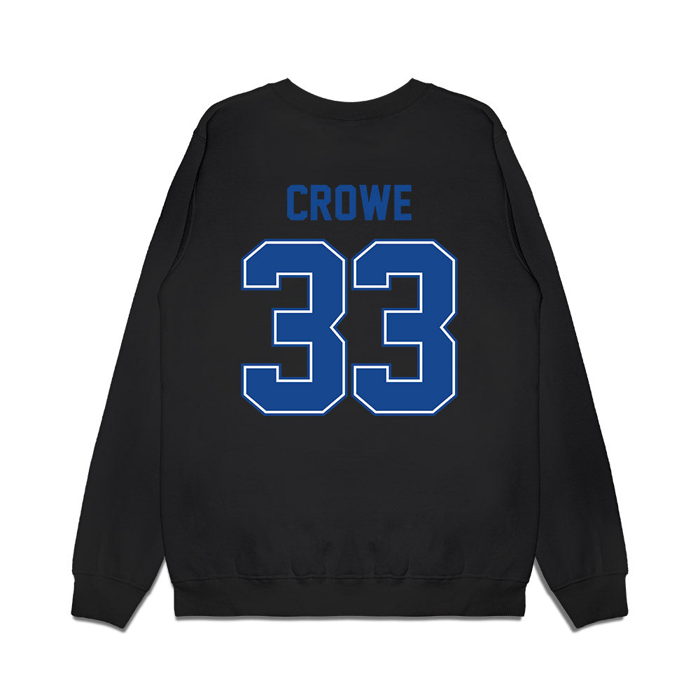 Boise State - NCAA Football : Tyler Crowe - Vintage Helmet Premium Crewneck Sweatshirt-1