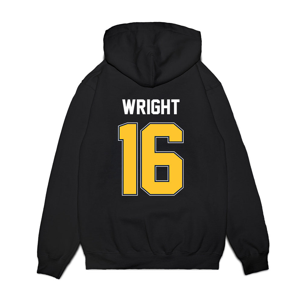 Murray State - NCAA Football : baxter wright - Vintage Helmet Premium Hooded Sweatshirt-1