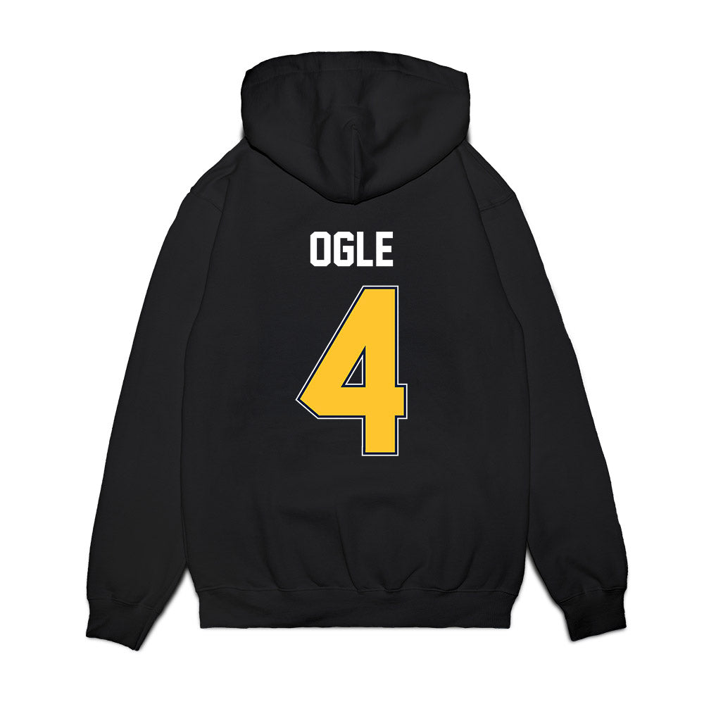 Murray State - NCAA Football : Jim Ogle - Vintage Helmet Premium Hooded Sweatshirt-1