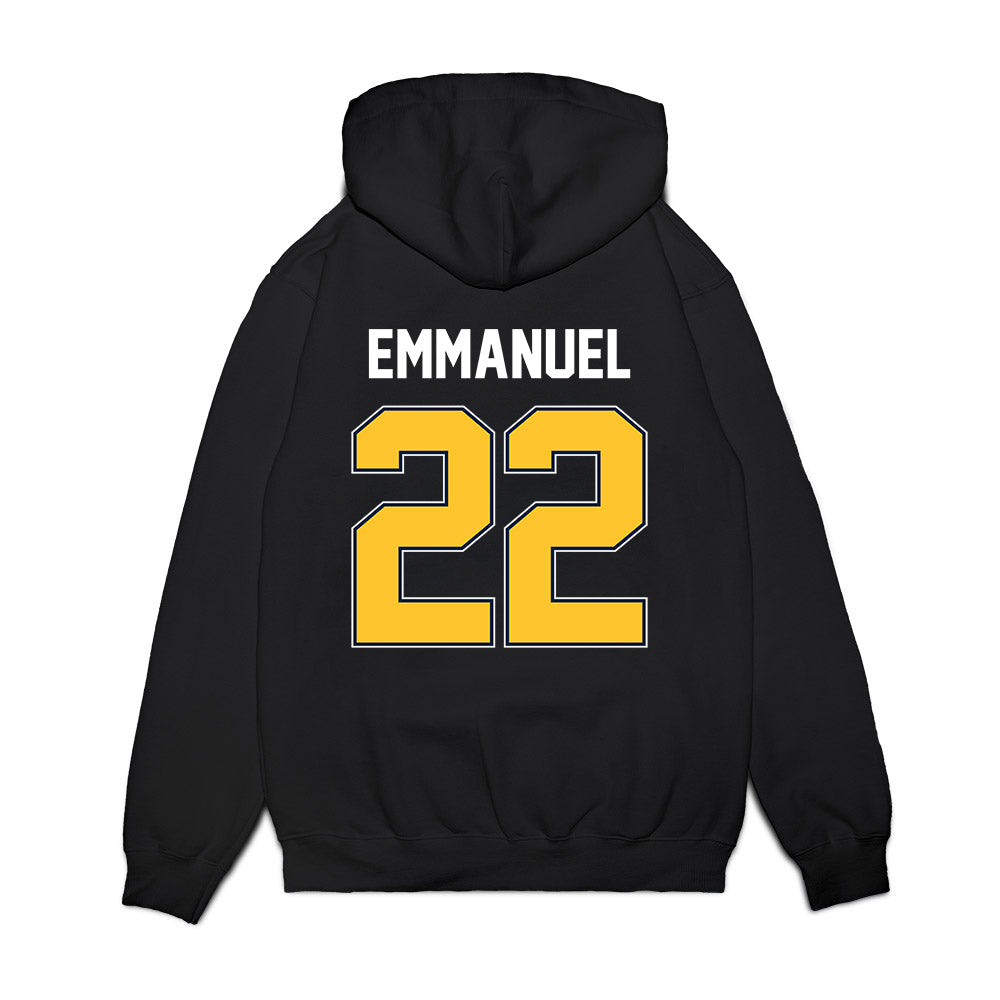 Murray State - NCAA Football : Kevin Emmanuel - Vintage Helmet Premium Hooded Sweatshirt-1