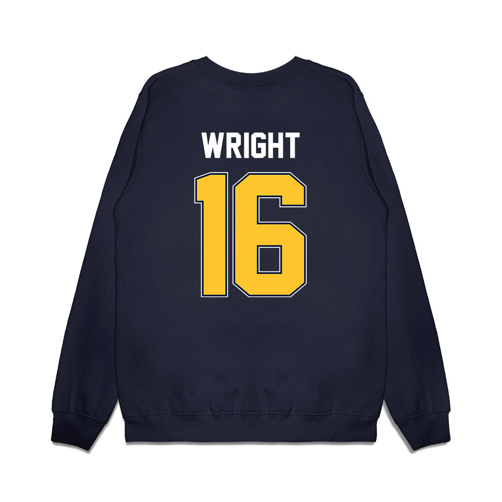 Murray State - NCAA Football : baxter wright - Vintage Helmet Premium Crewneck Sweatshirt-1