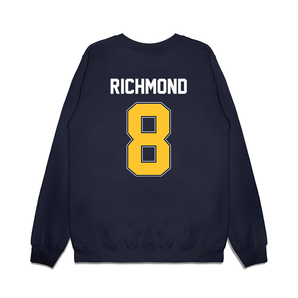 Murray State - NCAA Football : Jalen Richmond - Vintage Helmet Premium Crewneck Sweatshirt-1