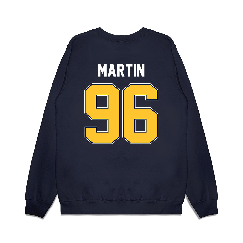 Murray State - NCAA Football : Jadon Martin - Vintage Helmet Premium Crewneck Sweatshirt-1