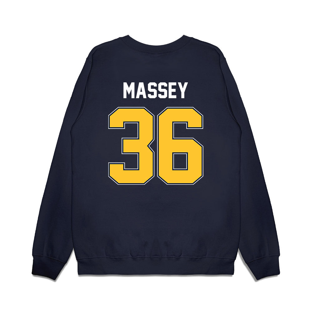 Murray State - NCAA Football : Jack Massey - Vintage Helmet Premium Crewneck Sweatshirt-1
