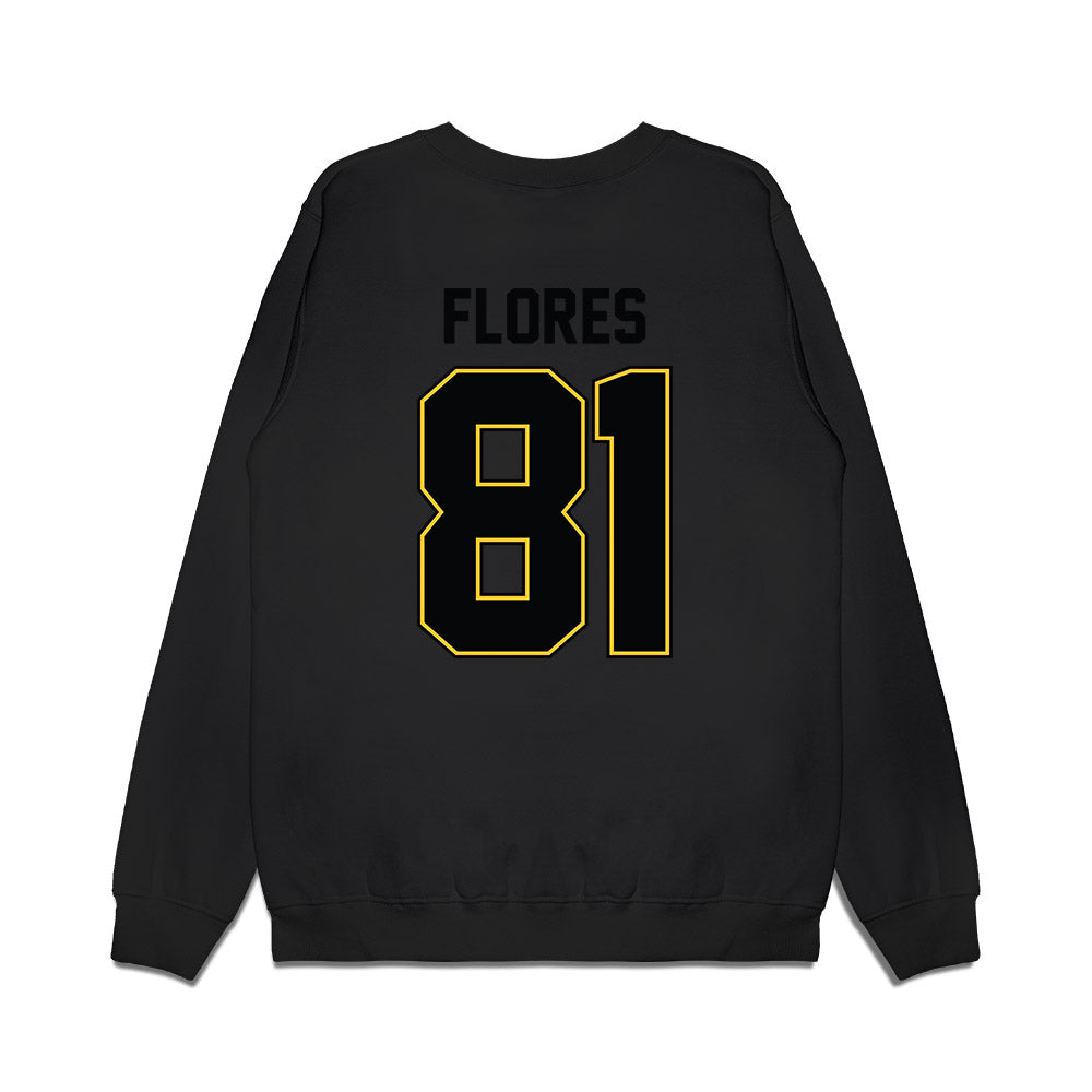 PLU - NCAA Football : Landon Jeremiah Flores - Vintage Helmet Premium Crewneck Sweatshirt-1