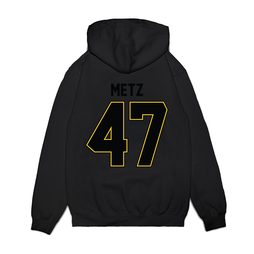 PLU - NCAA Football : Ayden Metz - Vintage Helmet Premium Hooded Sweatshirt-1