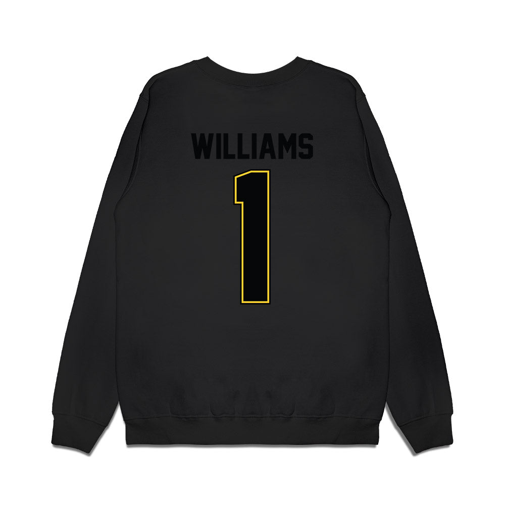 PLU - NCAA Football : Mouse Williams - Vintage Helmet Premium Crewneck Sweatshirt-1