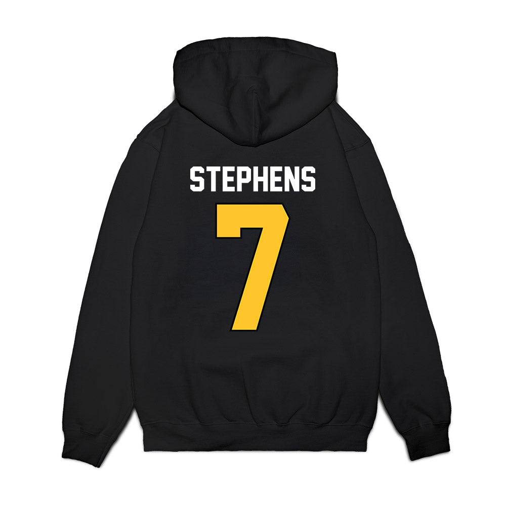 Ferris State - NCAA Football : Shon Stephens - Vintage Helmet Premium Hooded Sweatshirt-1