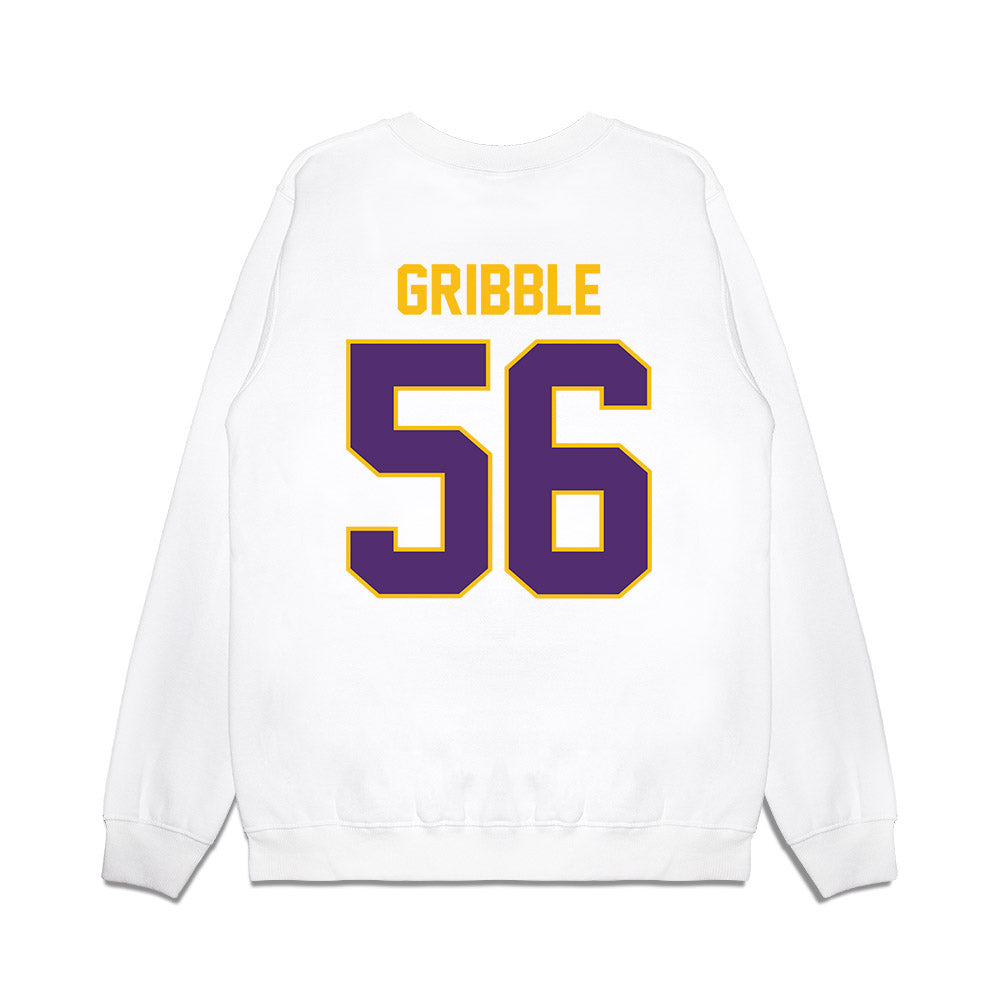 Minn. St. - NCAA Football : Nathan Gribble - Vintage Helmet Premium Crewneck Sweatshirt-1