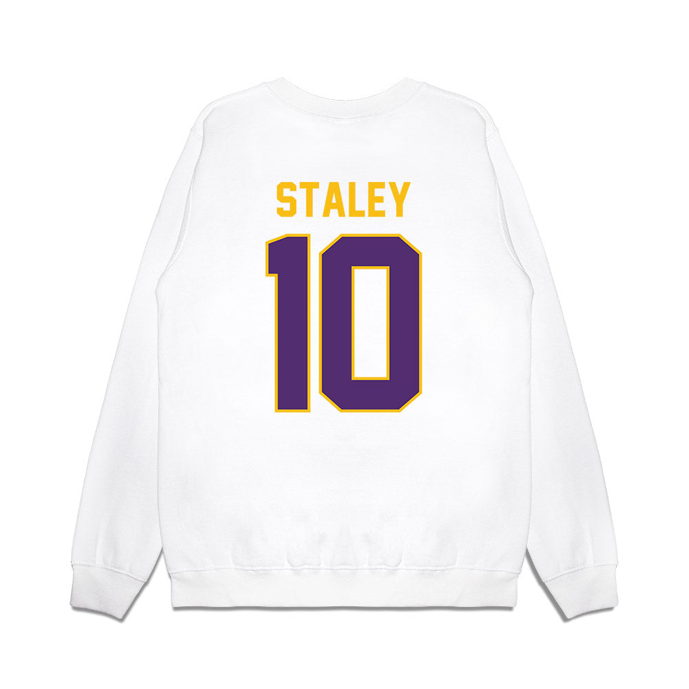 Minn. St. - NCAA Football : Eleazar Staley - Vintage Helmet Premium Crewneck Sweatshirt-1