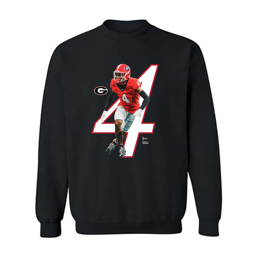 Georgia - NCAA Football : KJ Bolden - Breakthrough Crewneck Sweatshirt-0