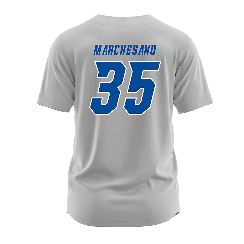 Delaware - NCAA Baseball : Jake Marchesano - Grey Jersey-1