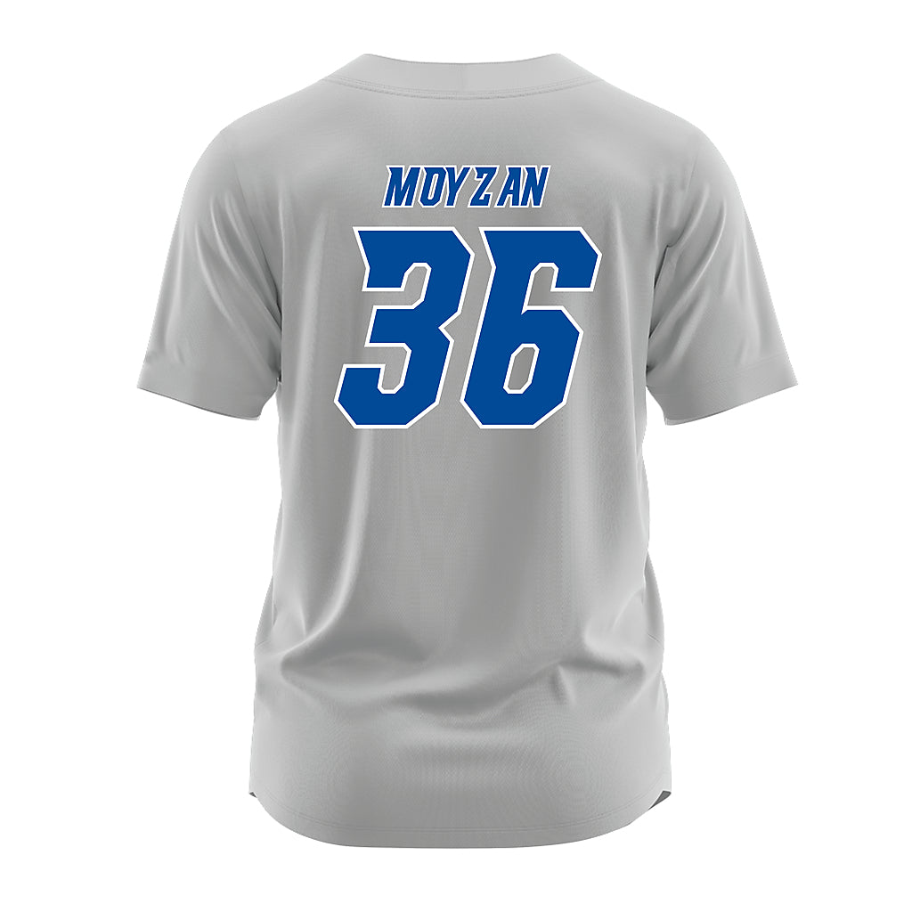 Delaware - NCAA Baseball : Ben Moyzan - Grey Jersey-1