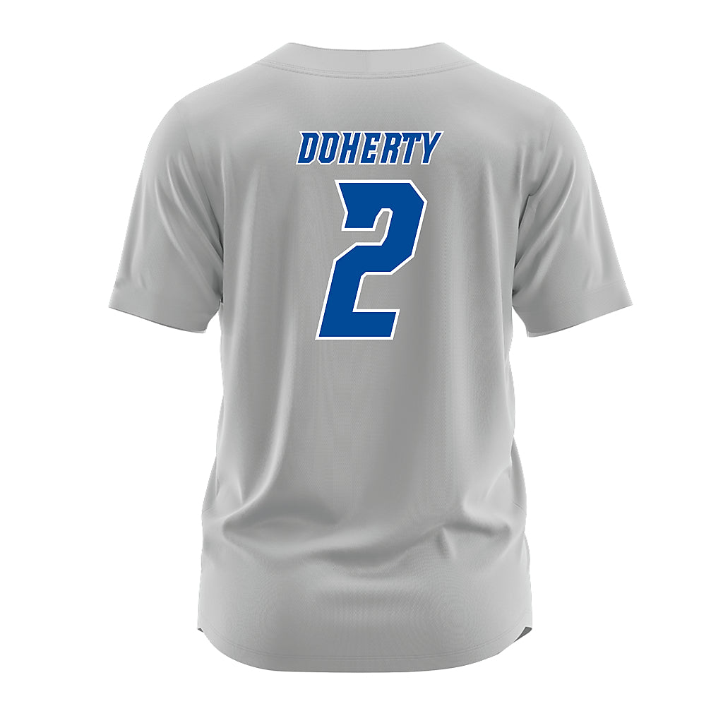 Delaware - NCAA Baseball : Connor Doherty - Grey Jersey-1