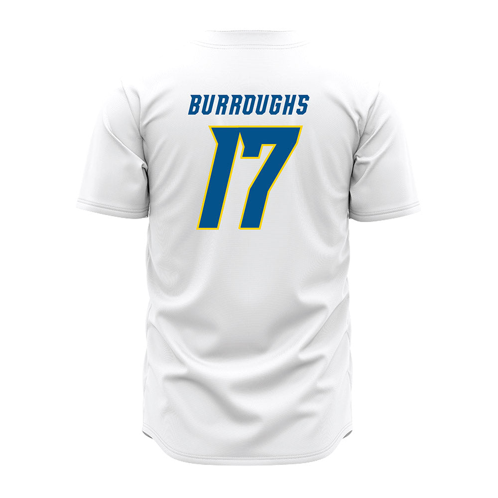 Delaware - NCAA Baseball : Noah Burroughs - White Jersey-1