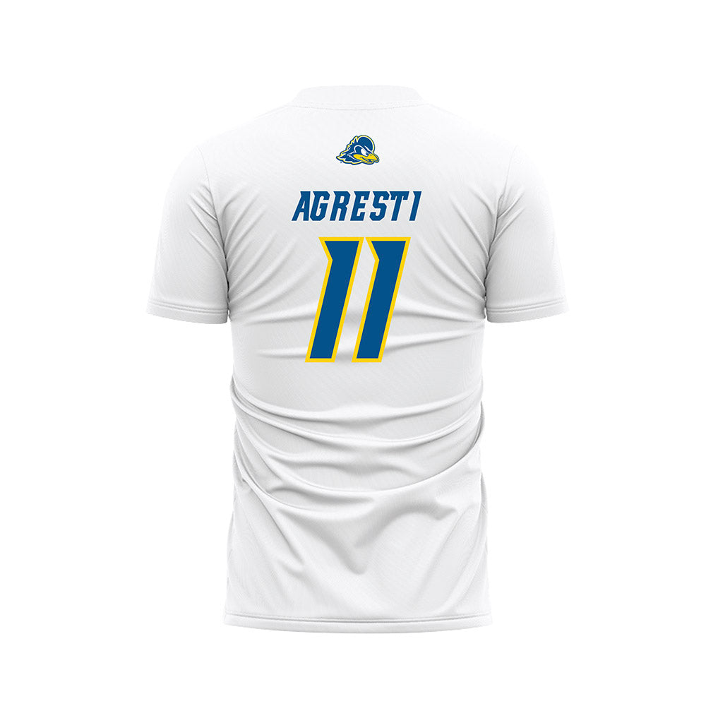 Delaware - NCAA Women's Soccer : Ava Agresti - White Soccer Jersey-1