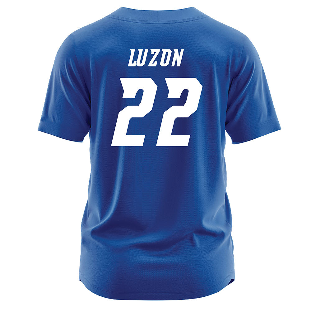 Delaware - NCAA Softball : Kristen Luzon - Royal Jersey-1