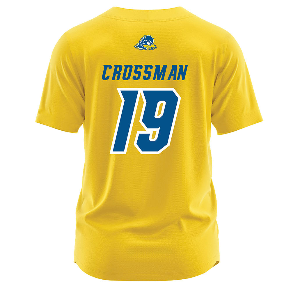 Delaware - NCAA Softball : Josie Crossman - Yellow Jersey-1