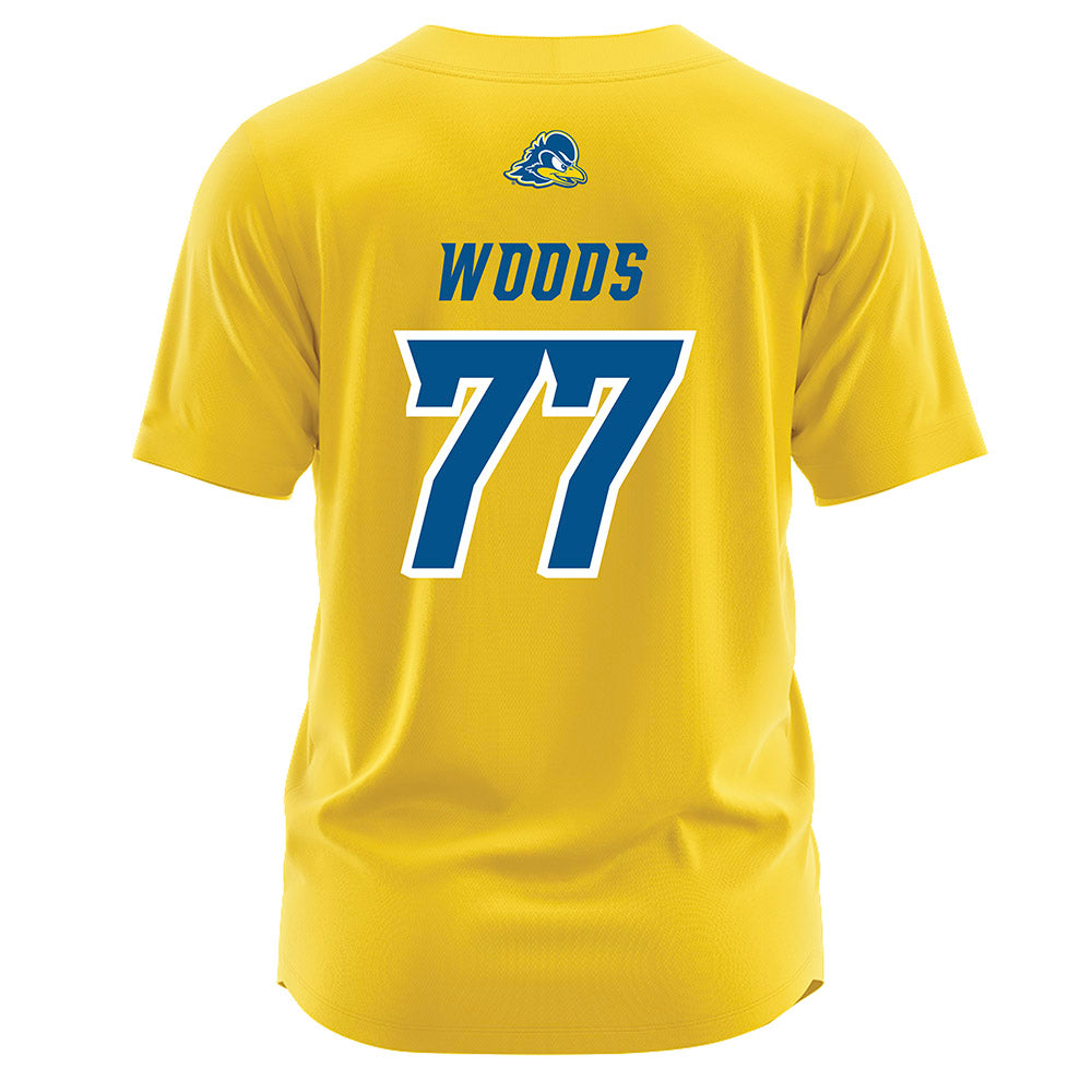 Delaware - NCAA Softball : Claire Woods - Yellow Jersey-1