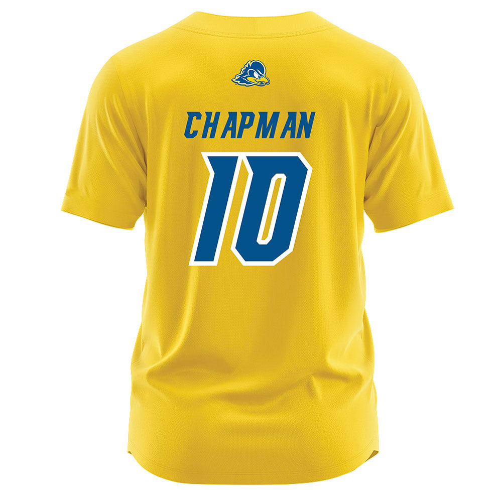 Delaware - NCAA Softball : Bridget Chapman - Yellow Jersey-1