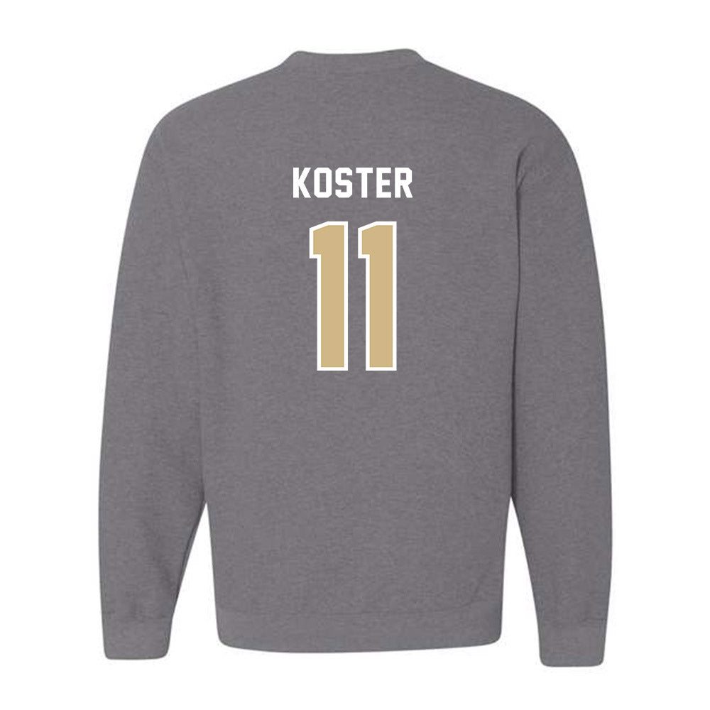 PNU - NCAA Baseball : Nate Koster - Classic Shersey Crewneck Sweatshirt-1
