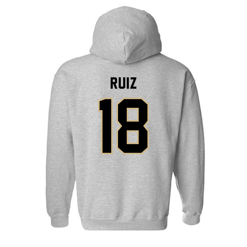 PNW - NCAA Men's Soccer : Augusto Ruiz - Classic Shersey Hooded Sweatshirt-1