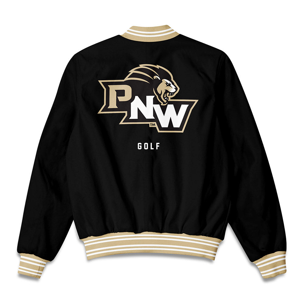 PNW - NCAA Women's Golf : Shelby Robinson - Bomber Jacket-1