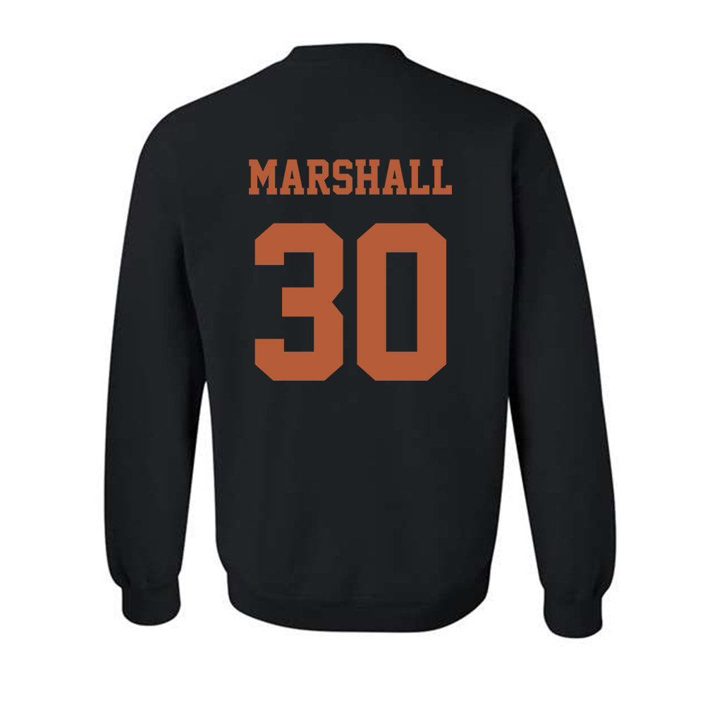 Texas - NCAA Football : Carson Marshall - Classic Shersey Crewneck Sweatshirt-1