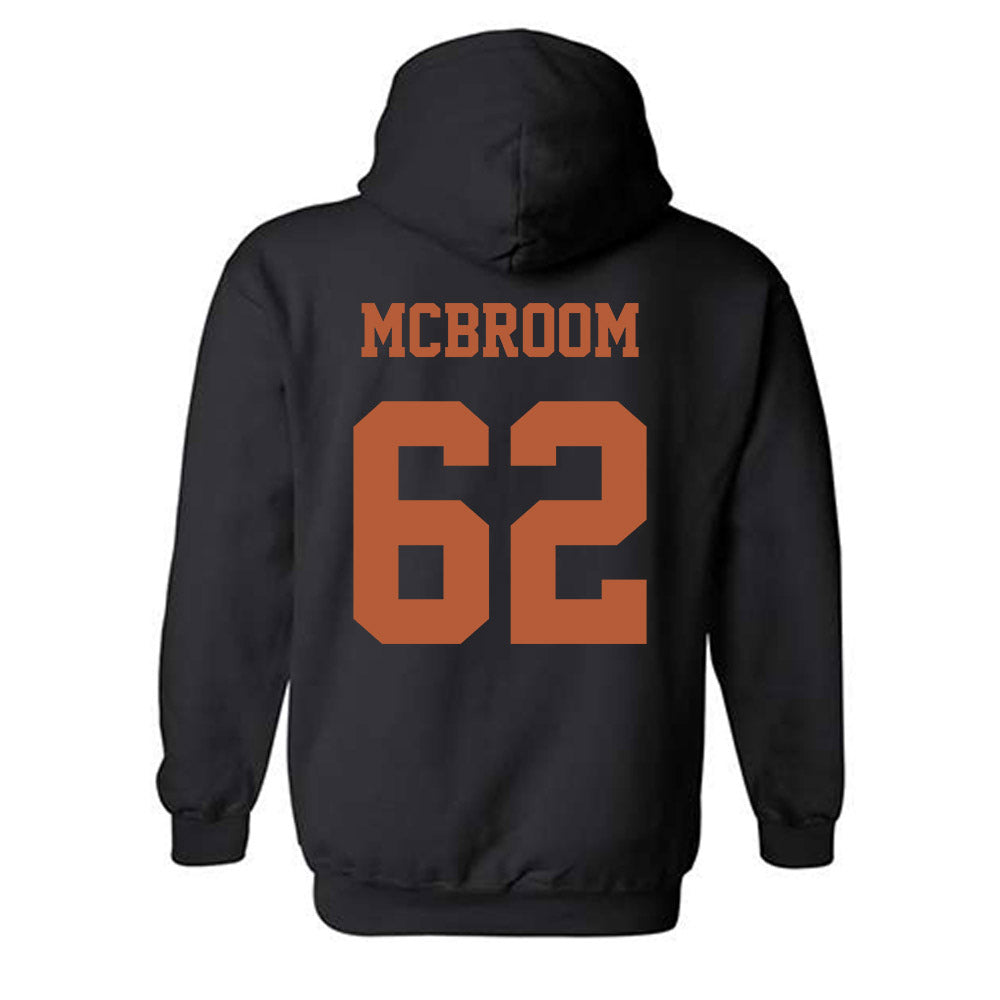 Texas - NCAA Football : Rick Mcbroom - Classic Shersey Hooded Sweatshirt-1