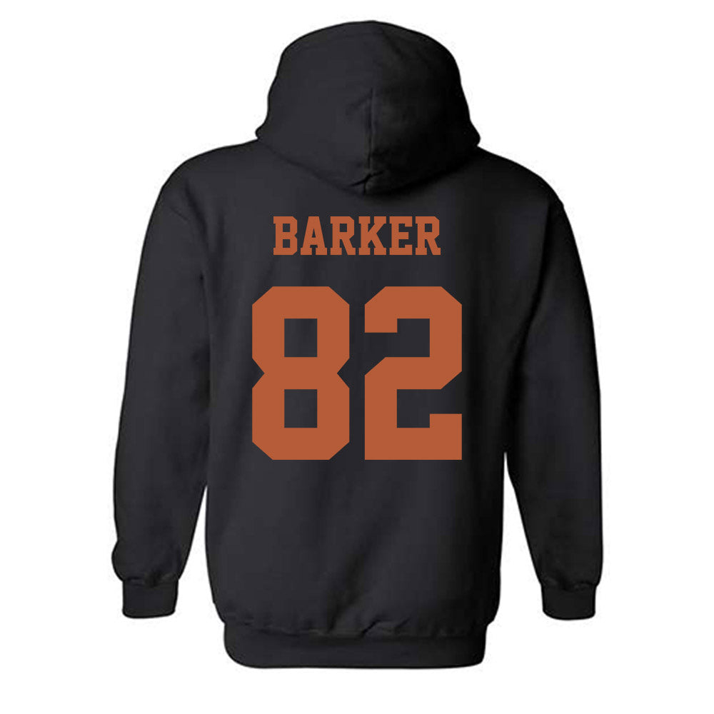 Texas - NCAA Football : Ridge Barker - Classic Shersey Hooded Sweatshirt-1