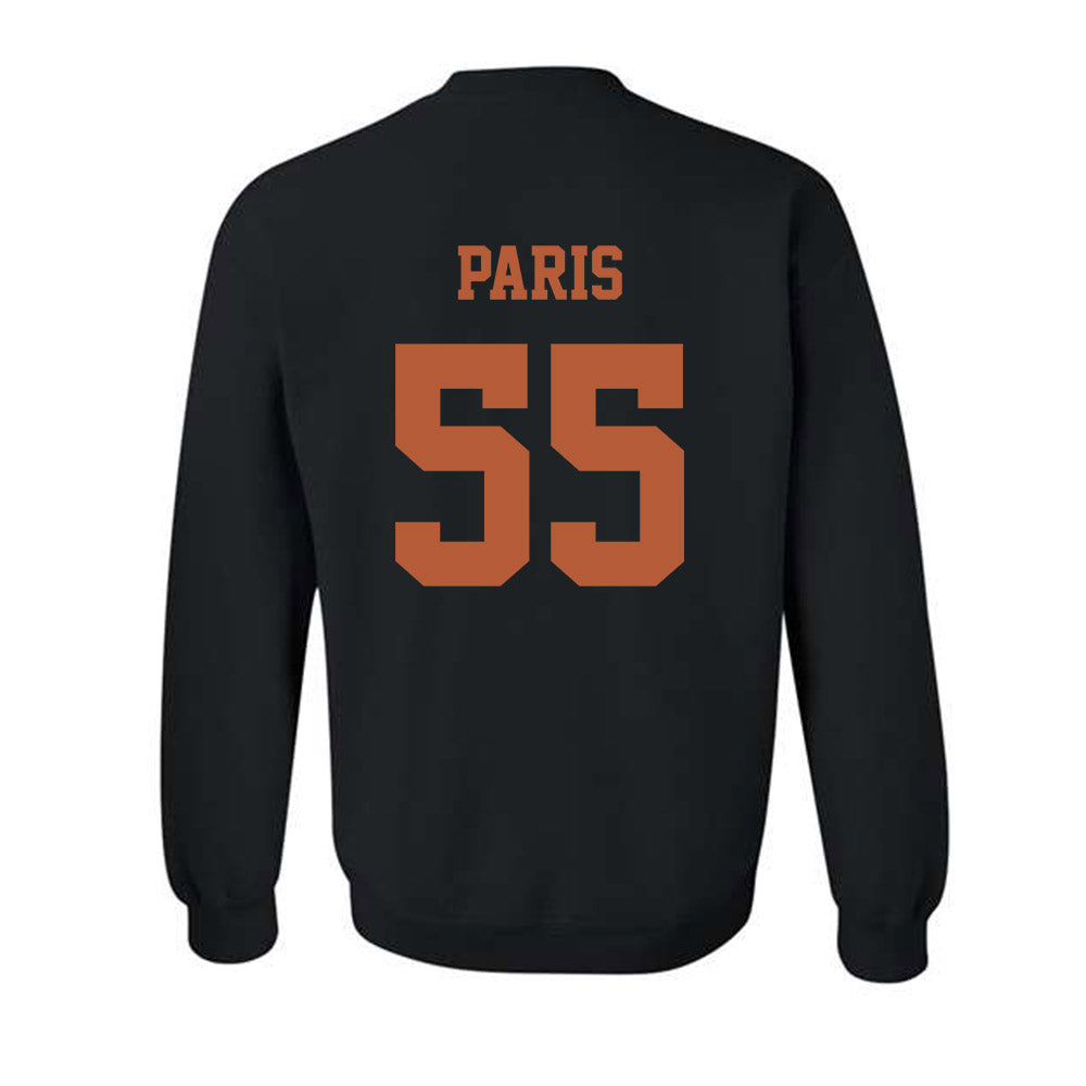 Texas - NCAA Baseball : Jack Paris - Classic Shersey Crewneck Sweatshirt-1