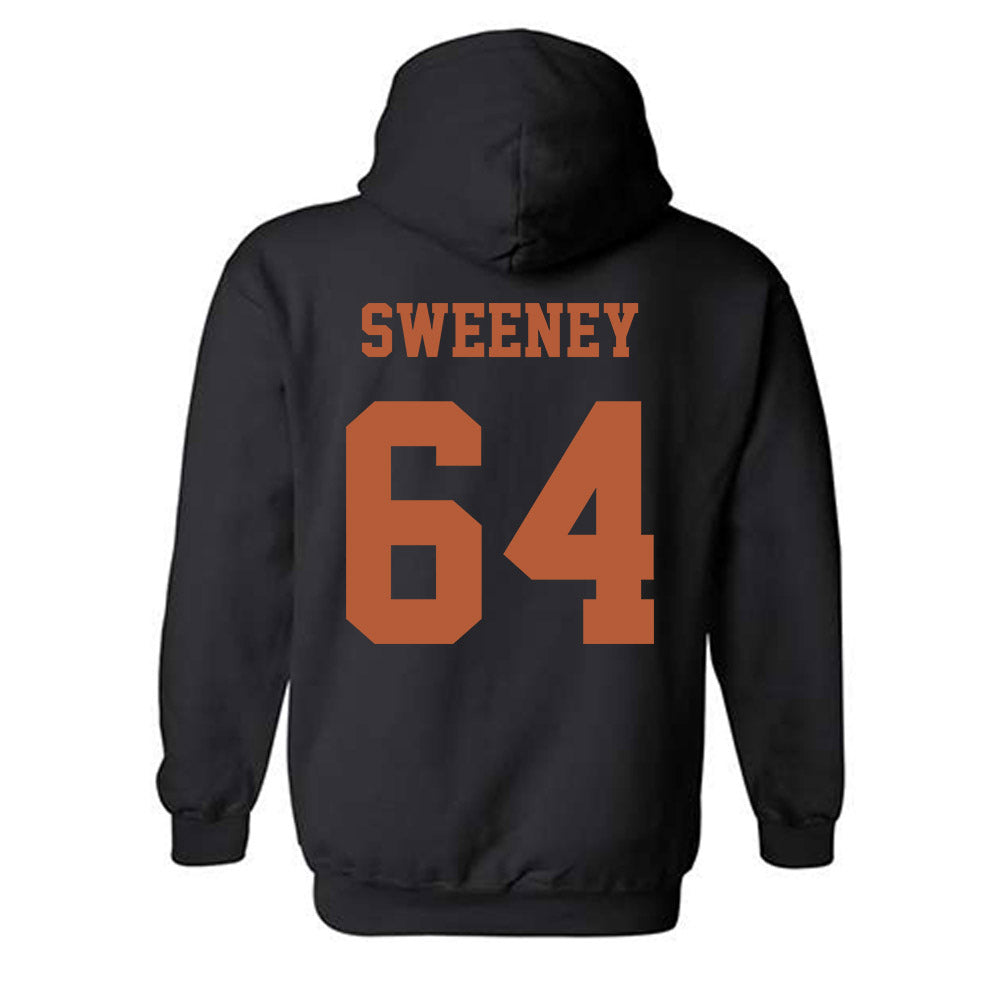 Texas - NCAA Football : Robert Sweeney - Classic Shersey Hooded Sweatshirt-1