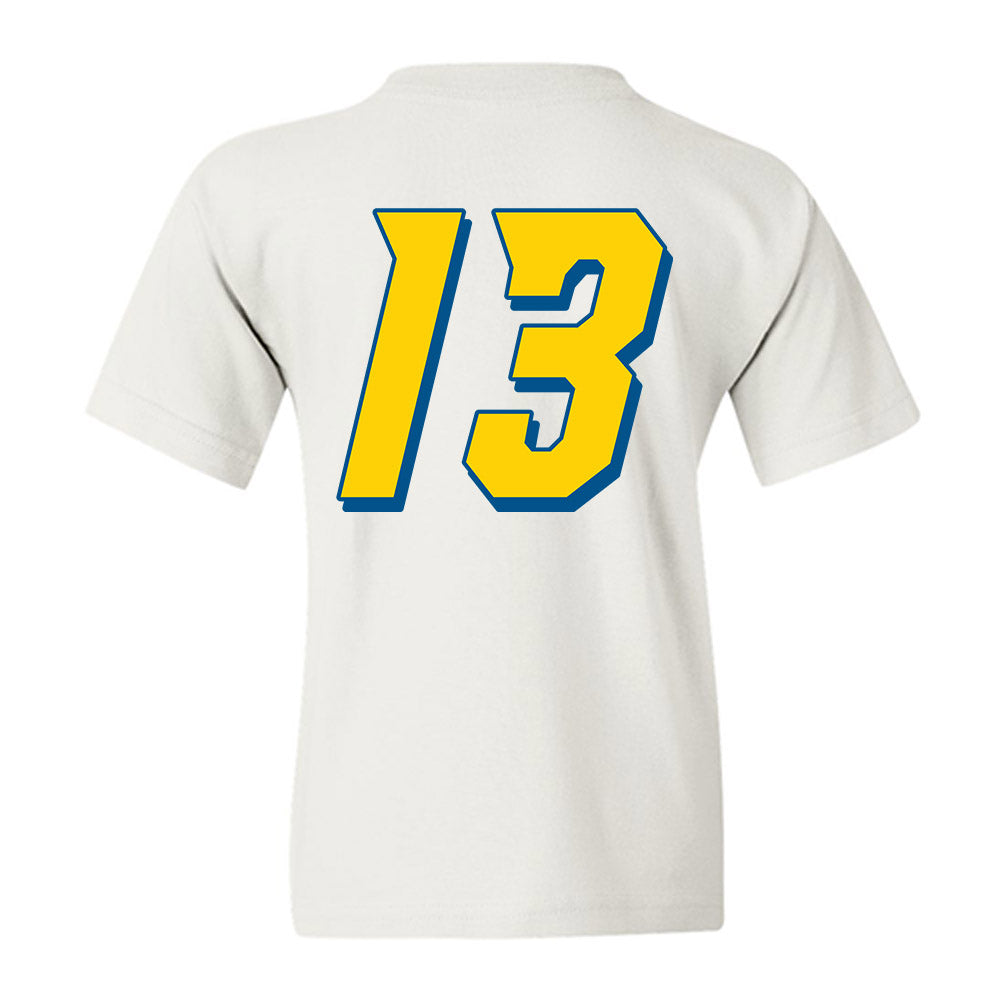 Delaware - NCAA Women's Volleyball : Taylor Holly - Collage Youth T-Shirt-1