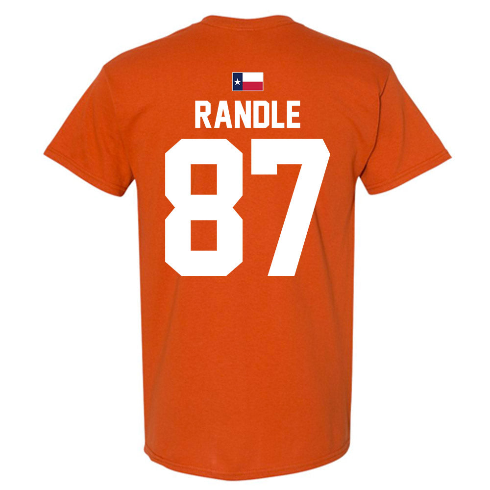 Texas - NCAA Football : Will Randle - Hook 'Em T-Shirt-1