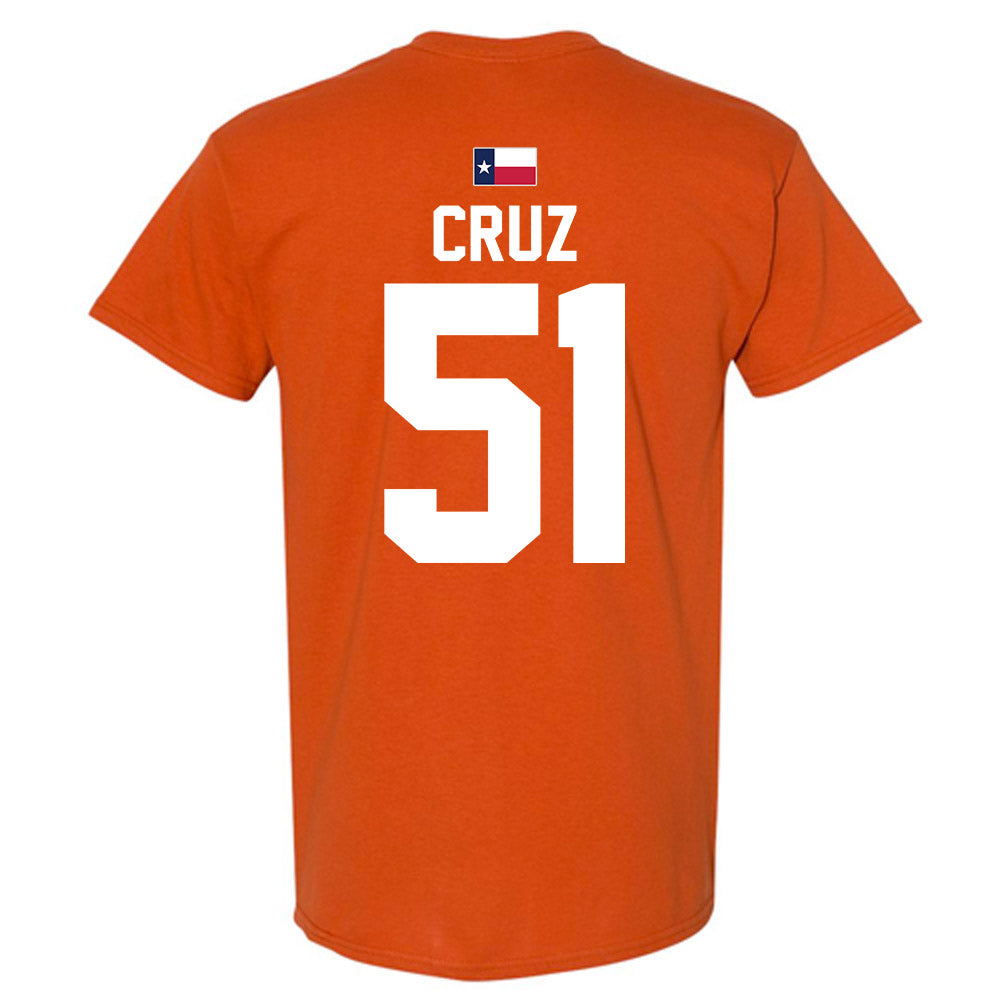 Texas - NCAA Football : Daniel Cruz - Hook 'Em T-Shirt-1
